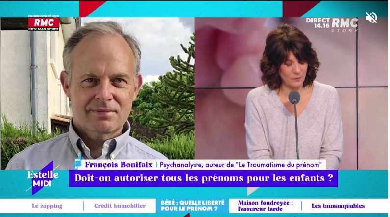 François BONIFAIX sur RMC STORY le 4 Avril 2023 - Estelle Denis